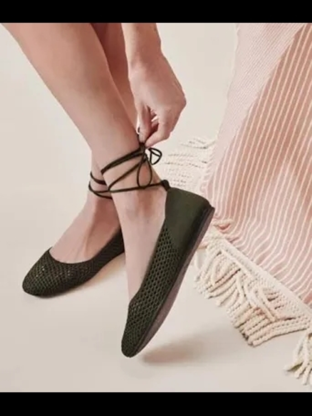 Rothy's Tie Ballet Flats - Picture 5 of 5